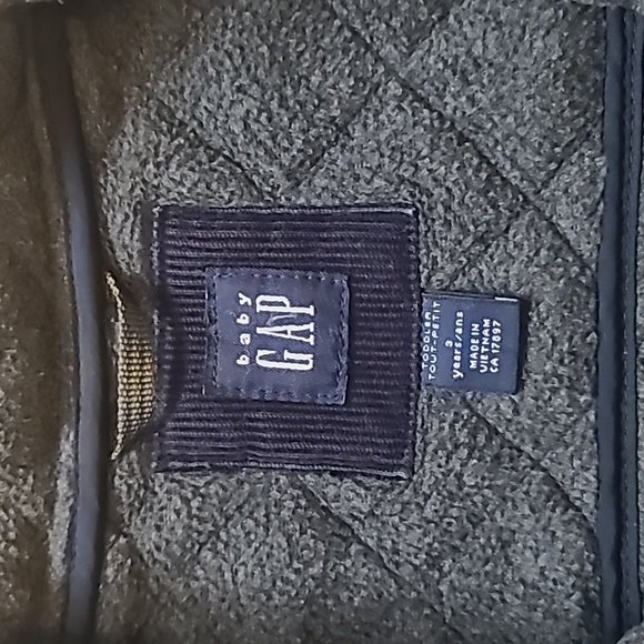 2 for $35 - baby GAP Girls 3T Blue Quilted Coat - Picture 7 of 8